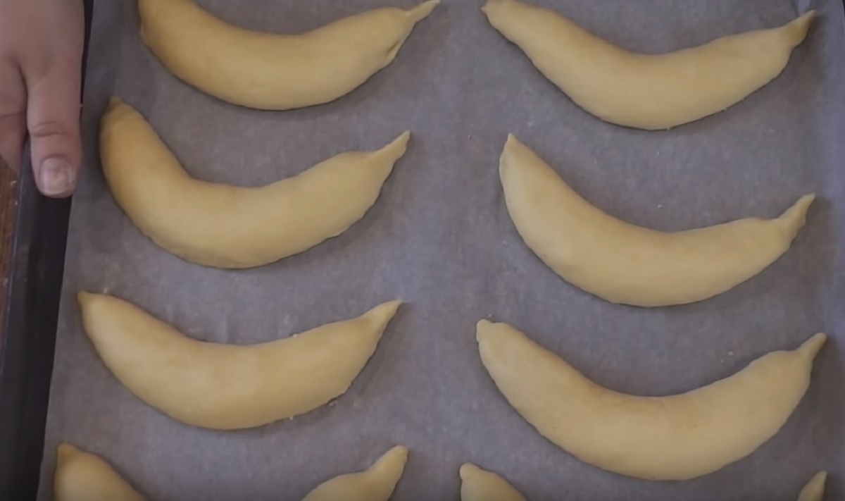 Печенье бананчики с творогом рецепт с фото пошагово в духовке. Рецепт бананового печенья в духовке. Bananele.